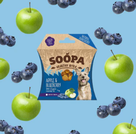 Soopa healthy bites - Apple & Blueberry