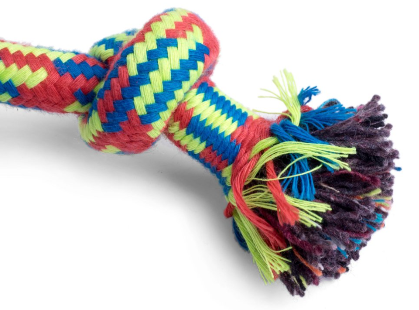 Petface Toyz Woven Quad Rope Ball Dog Toy DS1