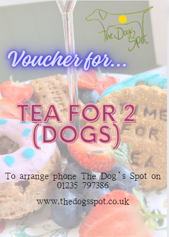 Dog Afternoon Tea voucher