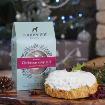 The Innocent Hound  Christmas Cake Mix with British Turkey (grain Free)