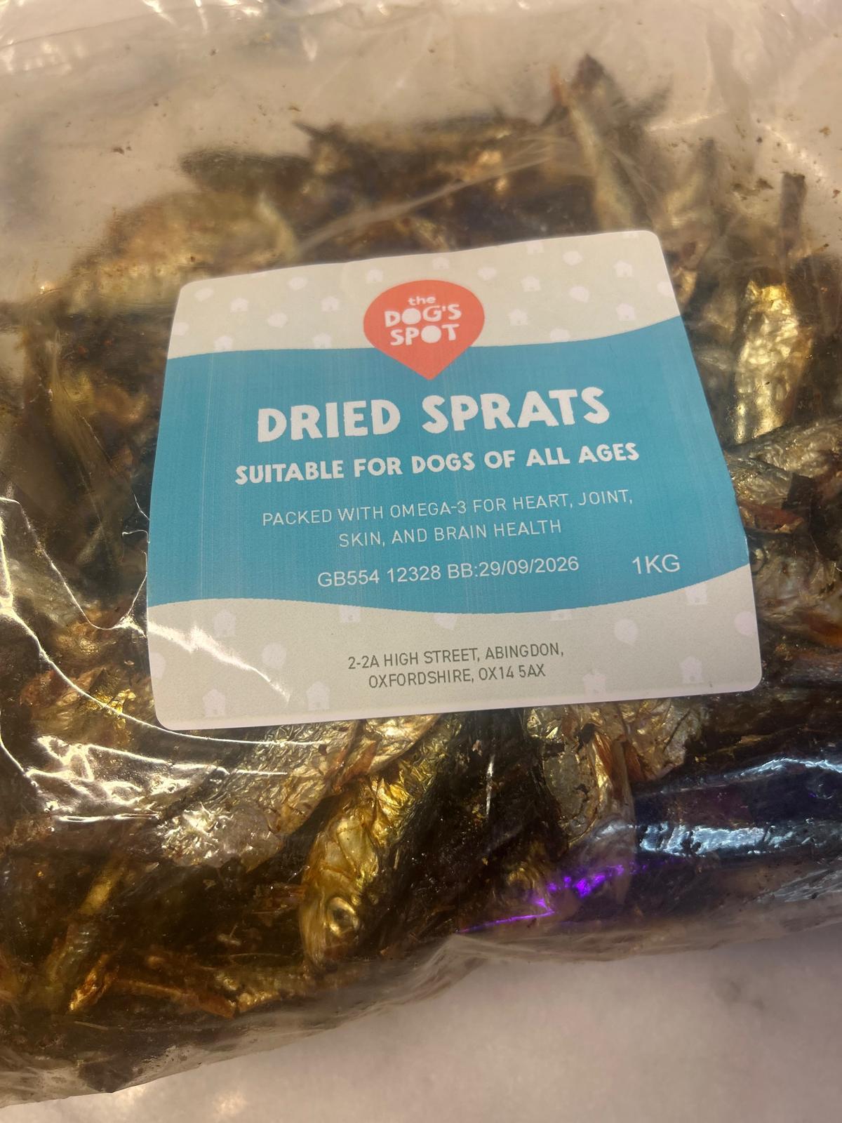 The Dog's Spot Dried Sprats