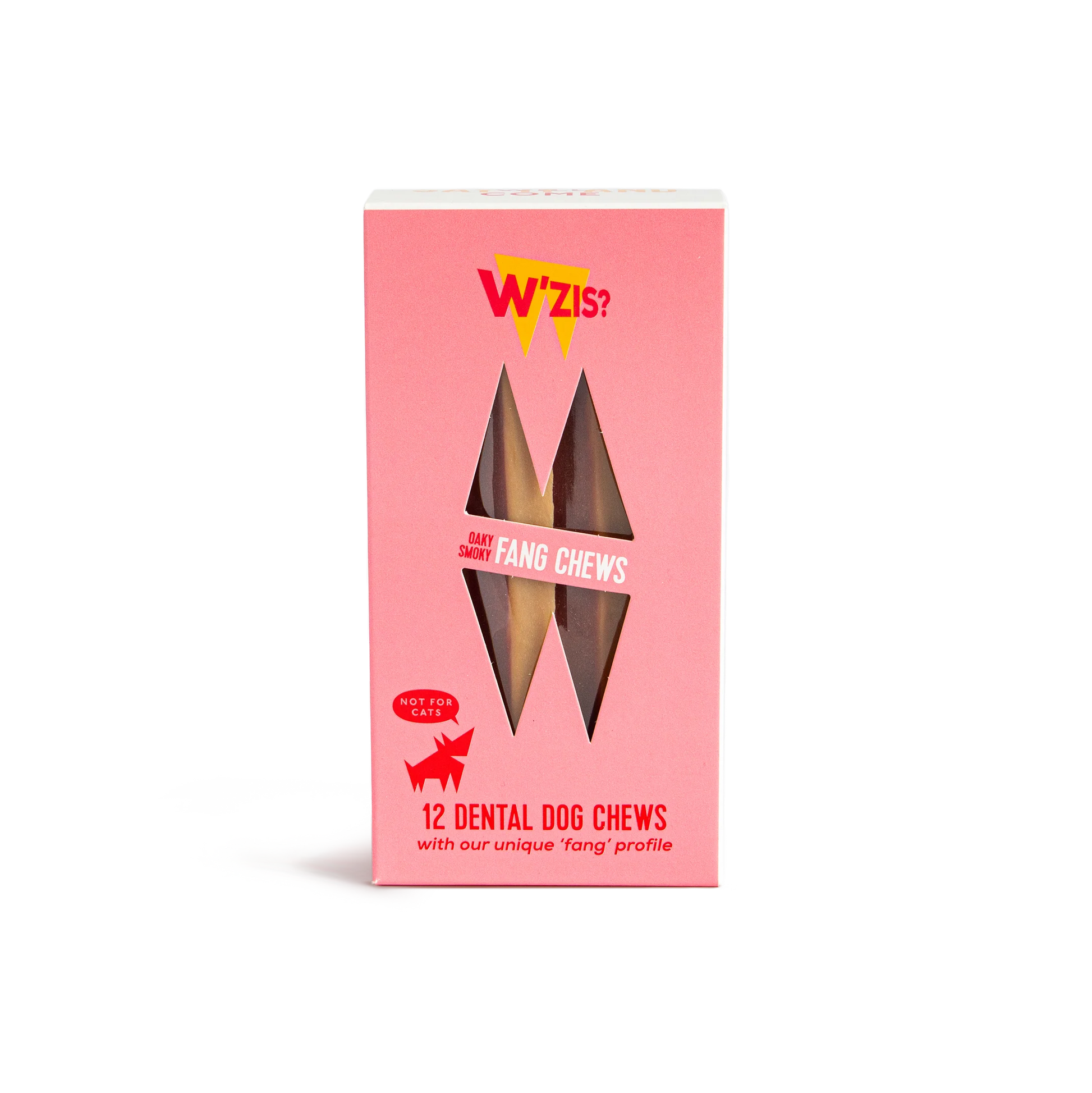 W'Zis Oaky Smoky Fang dental chews