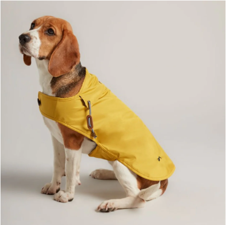 Joules Water Resistant Dog Coat - Yellow