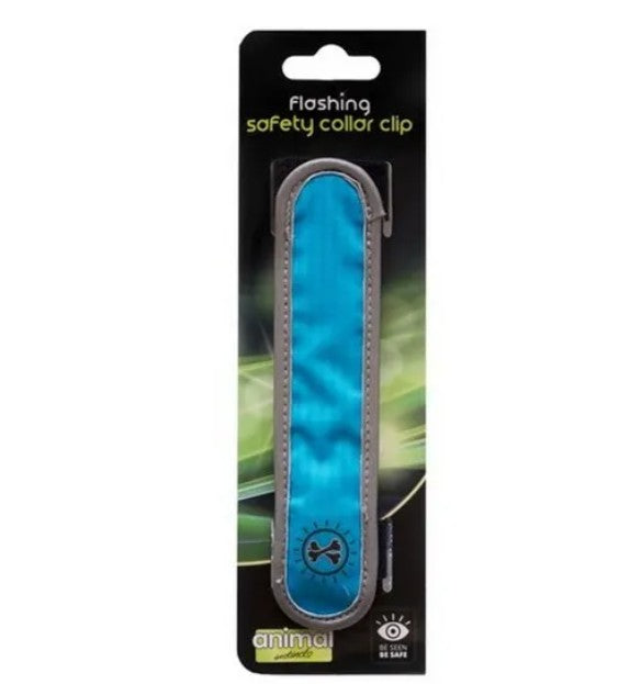 Animal Instincts Flashing Safety Collar Clip