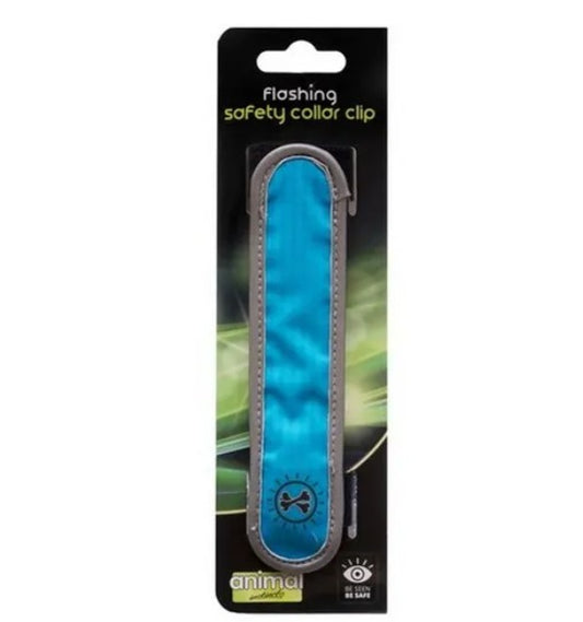 Animal Instincts Flashing Safety Collar Clip