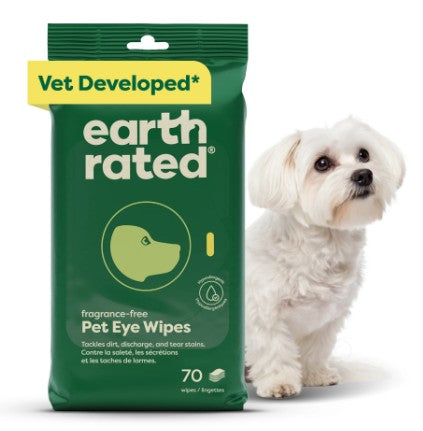 Earth Rated Pet Eye Wipes