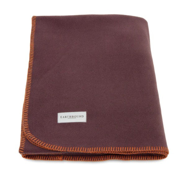 Earthbound Stitched Fleece Blanket