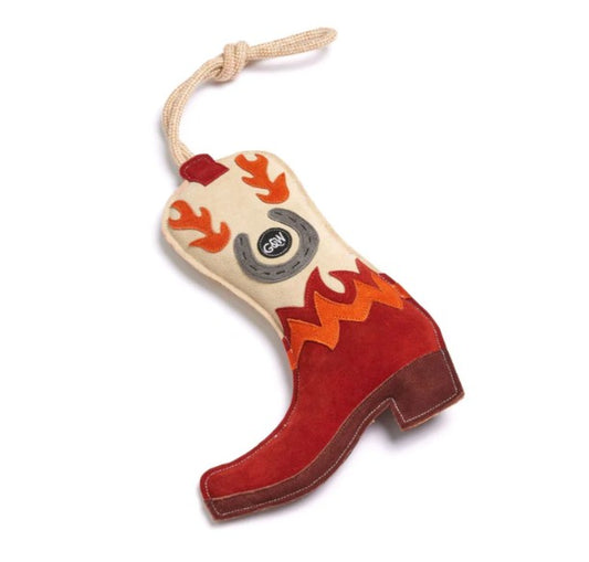 Green & Wild's Buck-a-rooo Boot, Eco Horse & Dog Toy