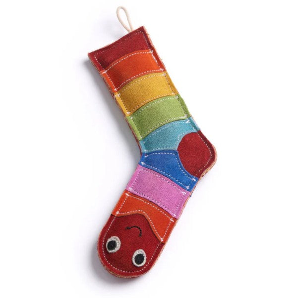 Green & Wild's Sami the Sock, Eco Dog Toy