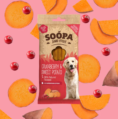 Soopa jumbo cranberry & sweet potato