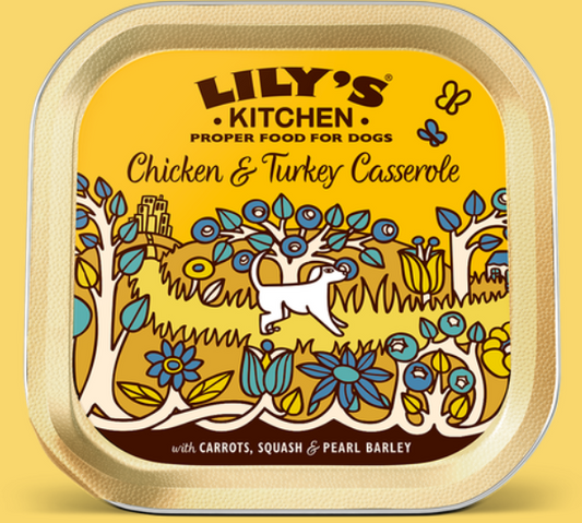 Lily's Kitchen Chicken and Turkey Casserole