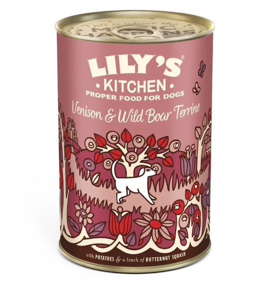 Lily's Kitchen Venison and Wild Boar Terrine for Dogs