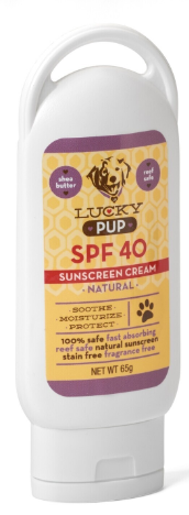 Lucky pup sunscreen