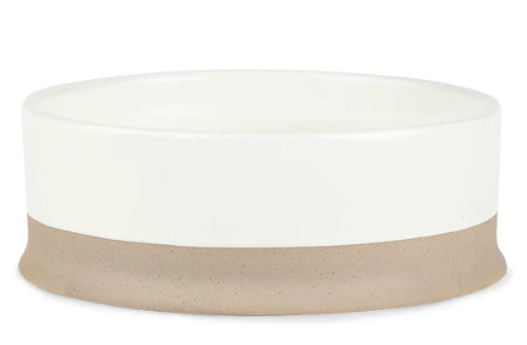 Scruffs Scandi Non Tip Pet Food & Water Bowl - Cream